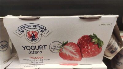 Whole milk yoghurt - 125g x 2 - Strawberry