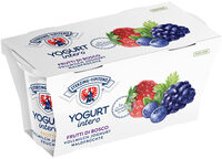 Whole milk yoghurt - 125g x 2 - Wild berries
