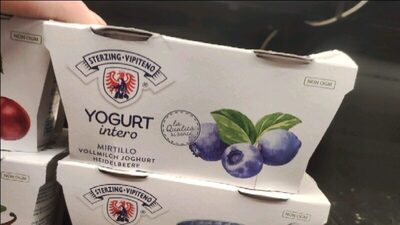 Whole milk yoghurt - 125g x 2 - Blueberry