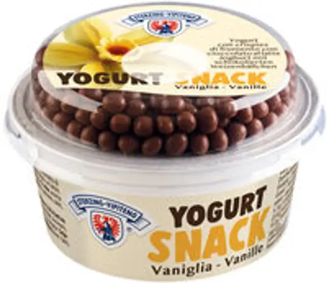 Yogurt Snack - 170g - vanilla with chocolated wheat crispies