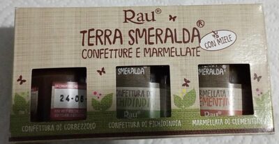 TERRA SMERALDA Confetture e Marmellate front packaging
