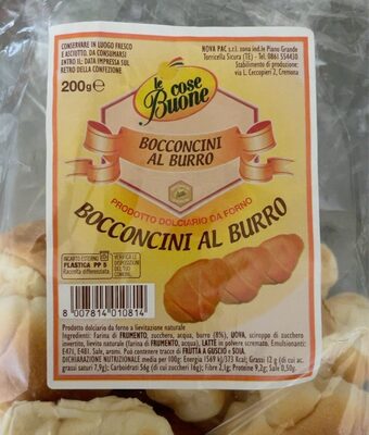 Bocconcini al burro front packaging
