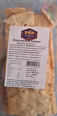 Croccantina al sesamo