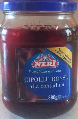 cipolle rosse alla contadina