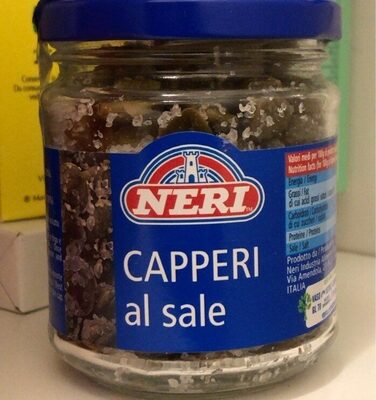 Capperi al sale front packaging