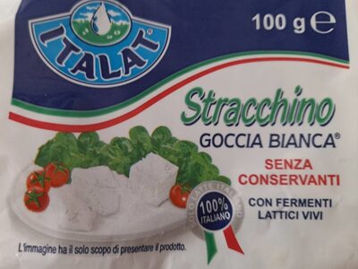 Stracchino goccia bianca front packaging