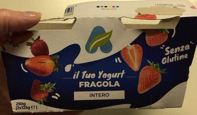 Yogurt intero alla fragola