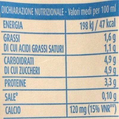 Latte front packaging