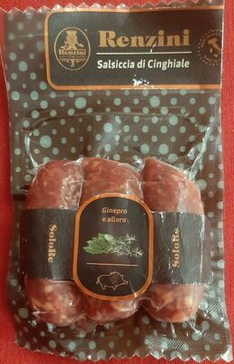 Salsiccia di Cinghiale front packaging