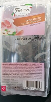 Tramezzino cotto e funghi