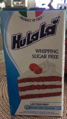 Whipping sugar free