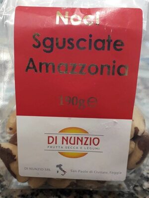 Noci Amazzonia sgusciate