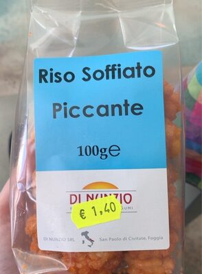 Riso soffiato piccante