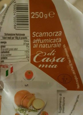 Scamorza affumicata al naturale