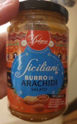 Burro di arachidi salato