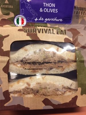 Italian Survival Eat Thon & Olives