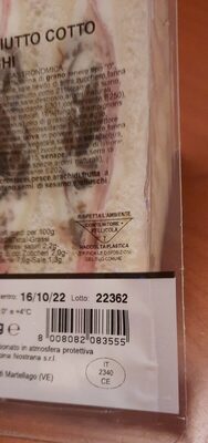 Sandwich doppio front packaging