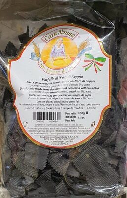 Farfalle Nero di Seppia