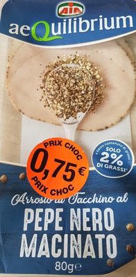 Arrosto di tacchino al pepe macinato