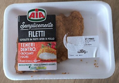 Filets poulet panés