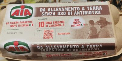 10 Uova fresche di categoria A