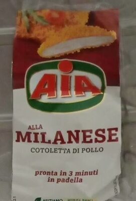 Cotoletta di pollo alla milanese front packaging