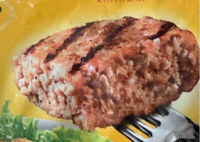 Hamburger di pollo front packaging