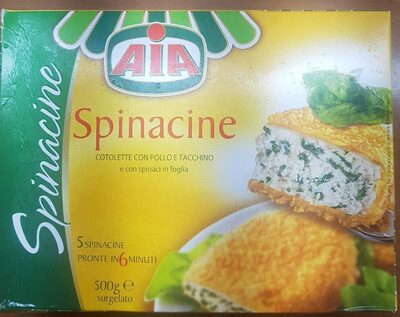 Spinacine - Cotolette con pollo e tacchino