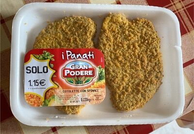 Cotoletta fon spinaci