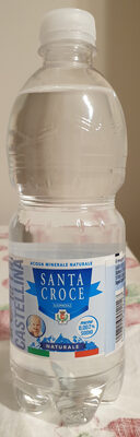 Acqua naturale Santa Croce front packaging