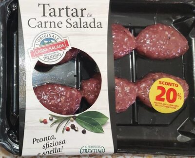 Tartar de carne salada