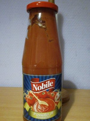 Purée de tomates front packaging