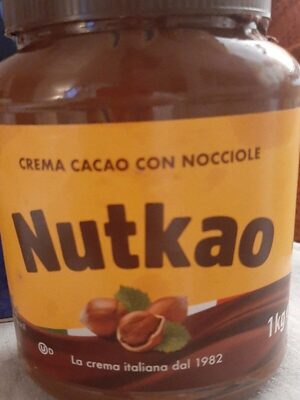 Nutkao crema cacao con nocciole