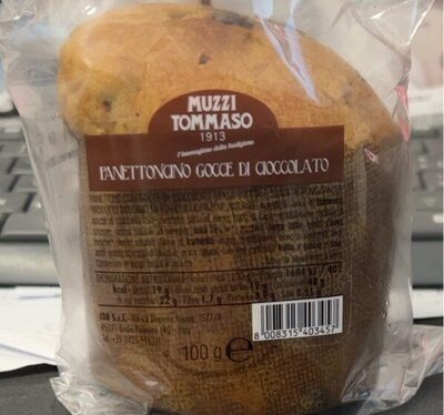 Panettoncino gocce di cioccolatto