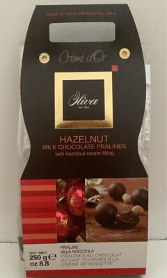 Hazelnut milk chocolate pralines