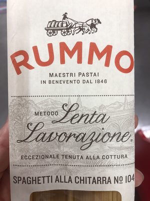 Pasta Rummo Spagh.chitara front packaging