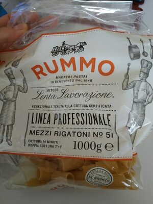 Mezzi rigatoni front packaging