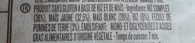 Stelline n°22 ingredients label