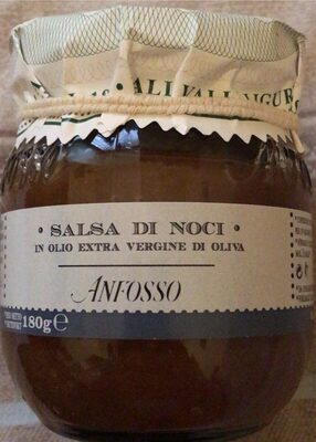Anfosso Salsa Di Noci (180g Glas)