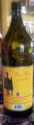 Vino Rosso Amabile front packaging