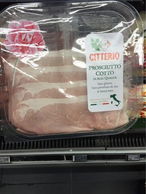 Jambon cuit front packaging