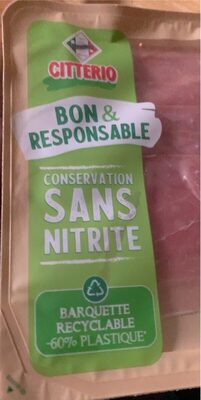 Jambon cru front packaging