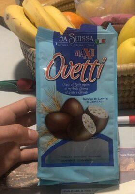 Maxi ovetti front packaging