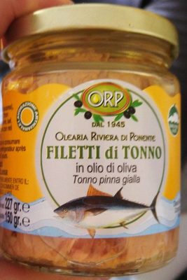 Filetti di tonno front packaging