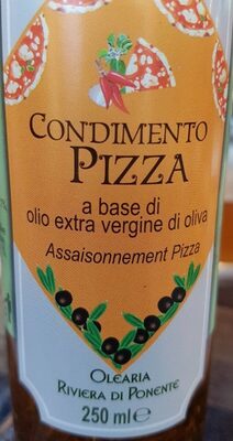 Condimento Pizza front packaging