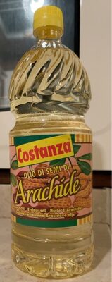 Olio di semi di arachide front packaging