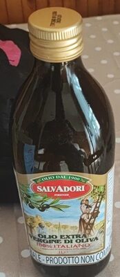 Olio extravergine di oliva front packaging