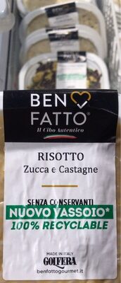 Risotto zucca e castagne