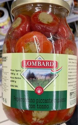 Peperoncino piccante ripieno con tonno