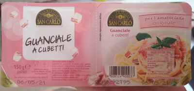 Guanciale a cubetti
